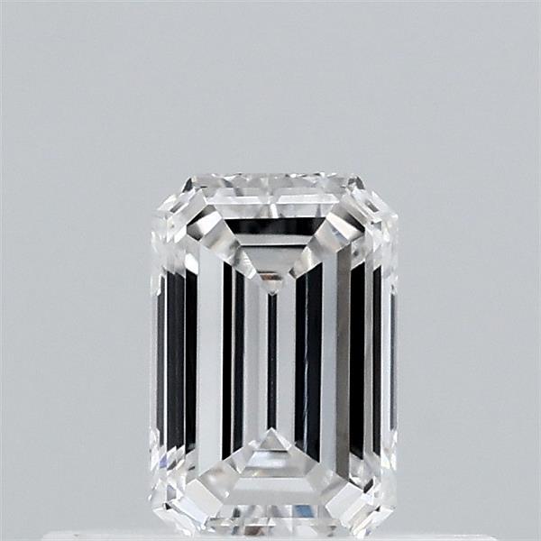 0.31 Carat Emerald Lab Grown Diamond, Very Good Polish, E Color, VVS1 Clarity