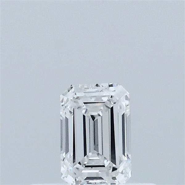 0.32 Carat Emerald Lab Grown Diamond, Very Good Polish, D Color, VS1 Clarity