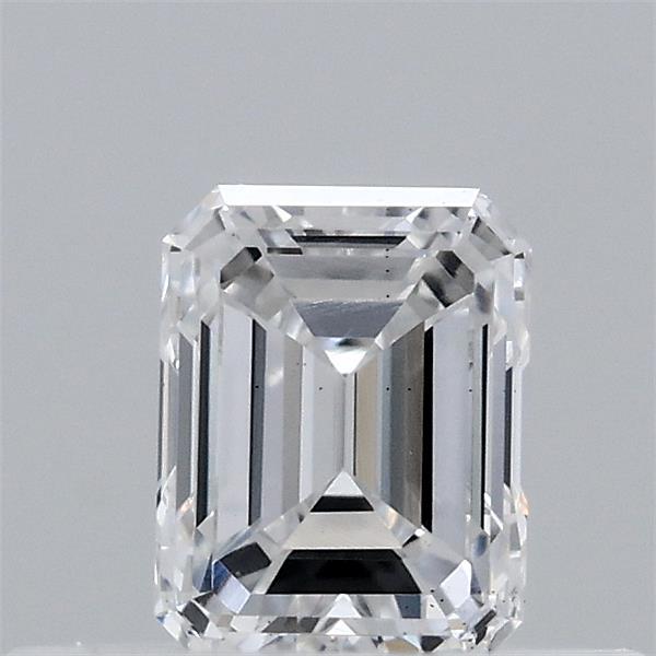 0.37 Carat Emerald Lab Grown Diamond, Very Good Polish, E Color, VS1 Clarity