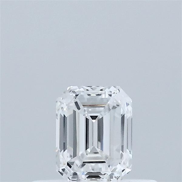 0.38 Carat Emerald Lab Grown Diamond, Excellent Polish, D Color, VS1 Clarity