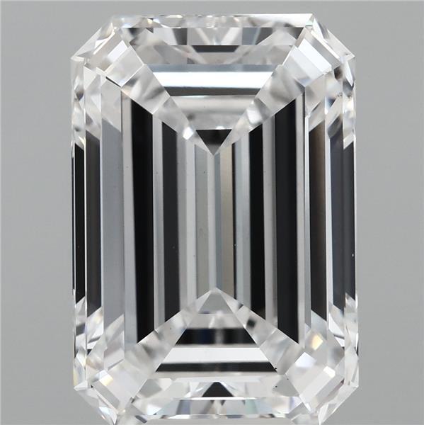 10.03 Carat Emerald Lab Grown Diamond, Excellent Polish, D Color, VS1 Clarity