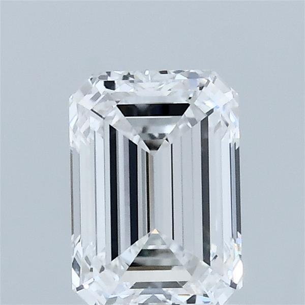 1.04 Carat Emerald Lab Grown Diamond, Excellent Polish, D Color, VVS1 Clarity