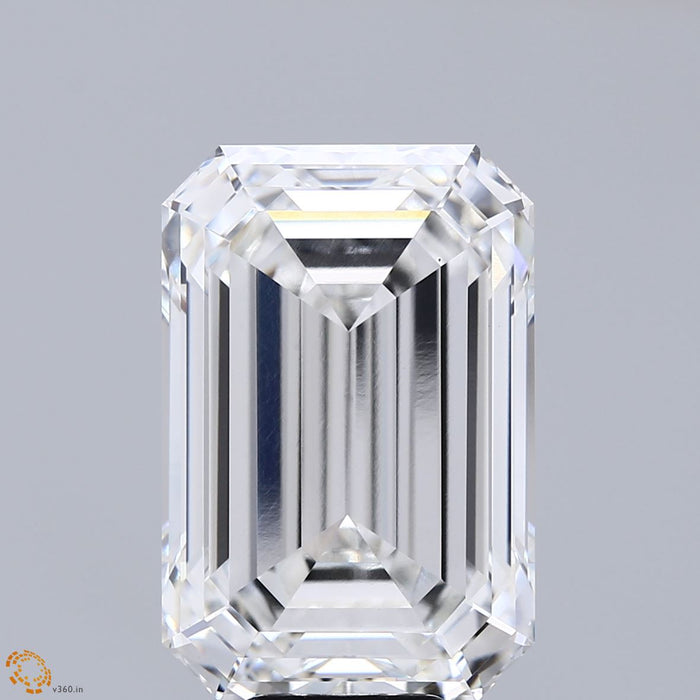 11.14 Carat Emerald Lab Grown Diamond, Excellent Polish, G Color, VS1 Clarity