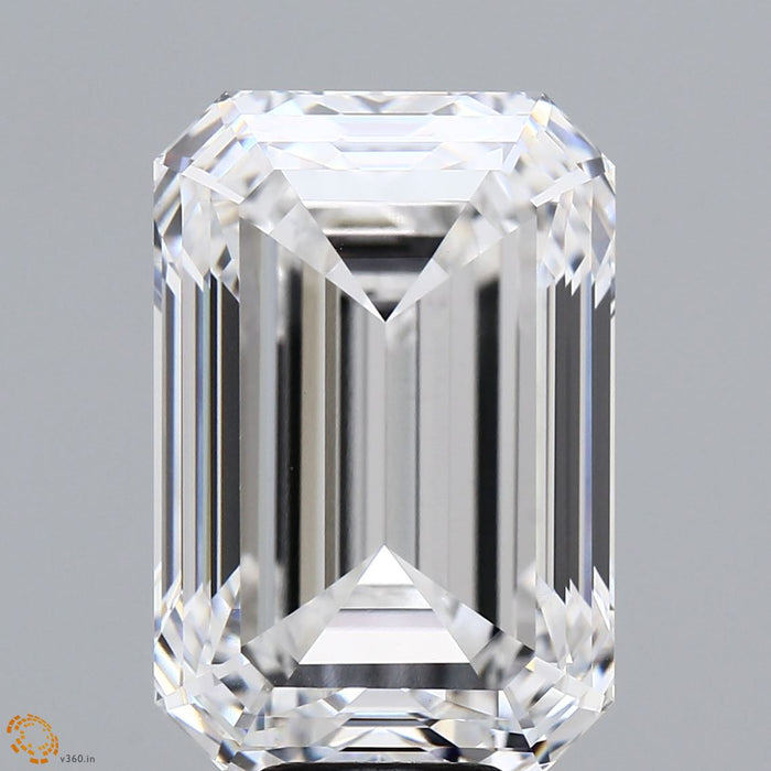 11.94 Carat Emerald Lab Grown Diamond, Excellent Polish, E Color, VS1 Clarity