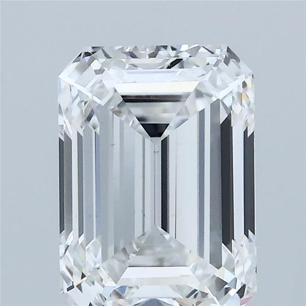 2.08 Carat Emerald Lab Grown Diamond, Excellent Polish, E Color, VS1 Clarity