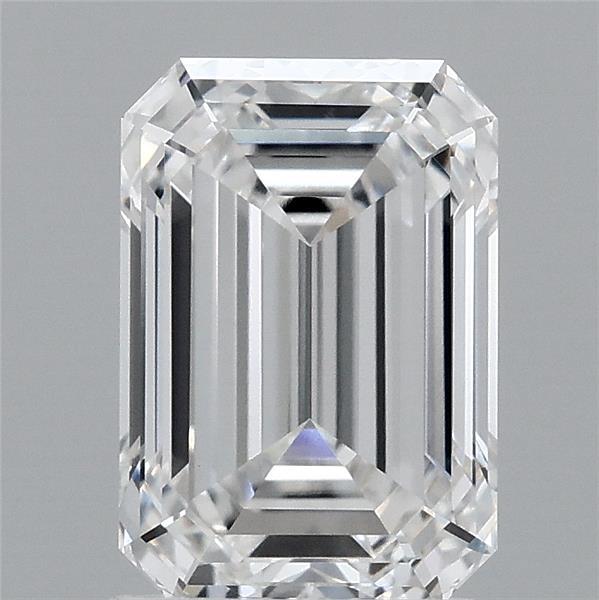 2.09 Carat Emerald Lab Grown Diamond, Excellent Polish, D Color, VVS1 Clarity