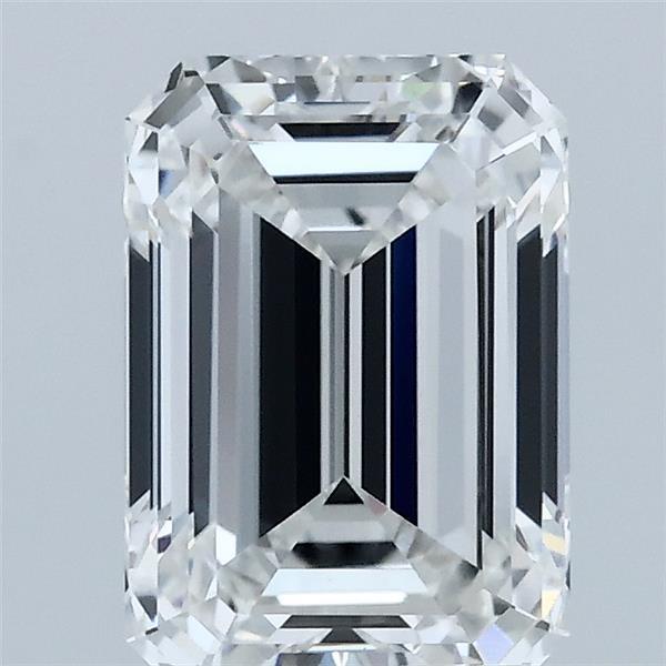 2.09 Carat Emerald Lab Grown Diamond, Excellent Polish, E Color, VS1 Clarity