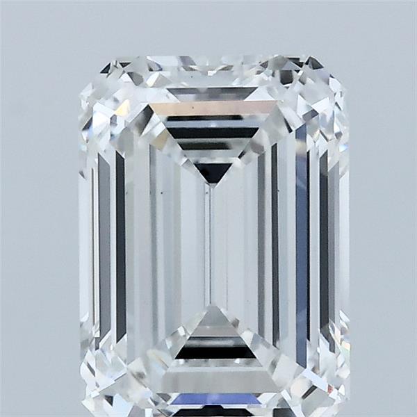 2.09 Carat Emerald Lab Grown Diamond, Excellent Polish, E Color, VS1 Clarity