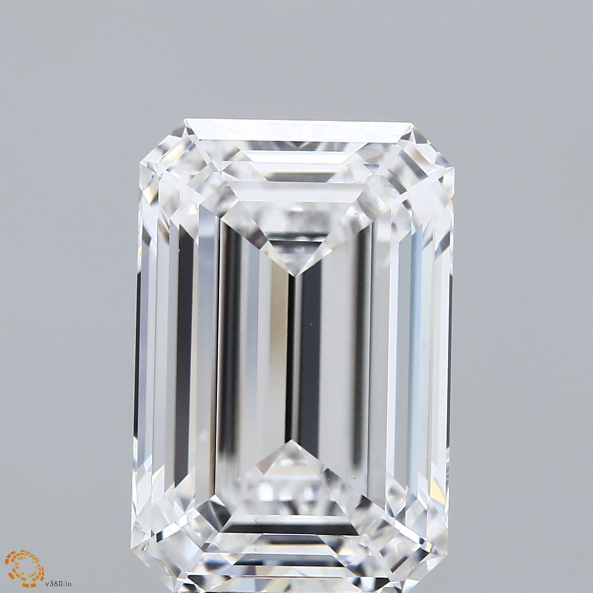9.17 Carat Emerald Lab Grown Diamond, Excellent Polish, E Color, VS1 Clarity