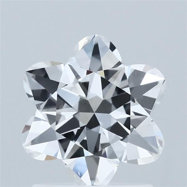 1.44 Carat Flower Lab Grown Diamond, Excellent Polish, E Color, VS1 Clarity
