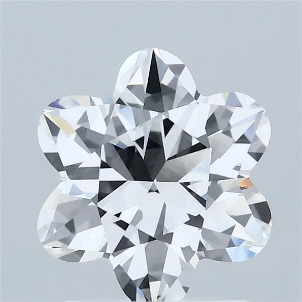 1.83 Carat Flower Lab Grown Diamond, Excellent Polish, E Color, VS1 Clarity