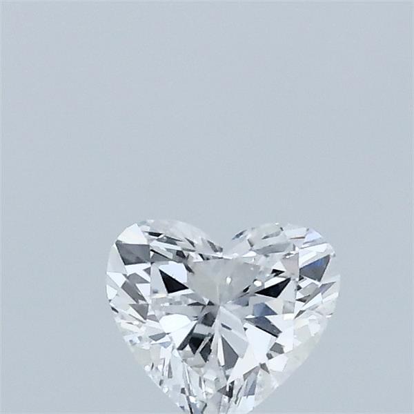 0.31 Carat Heart Lab Grown Diamond, Very Good Polish, D Color, VS1 Clarity