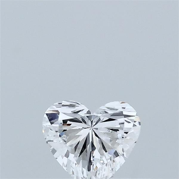 0.31 Carat Heart Lab Grown Diamond, Very Good Polish, D Color, VVS2 Clarity