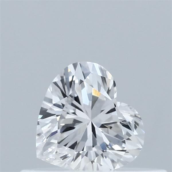 0.32 Carat Heart Lab Grown Diamond, Excellent Polish, E Color, VS1 Clarity