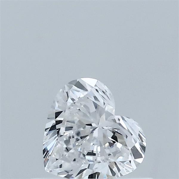 0.41 Carat Heart Lab Grown Diamond, Very Good Polish, D Color, VVS2 Clarity