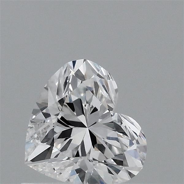 0.45 Carat Heart Lab Grown Diamond, Excellent Polish, E Color, VVS1 Clarity