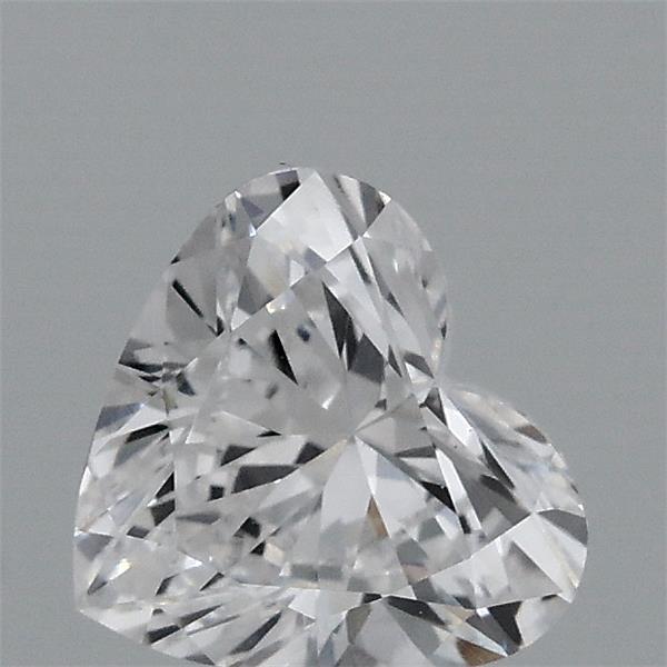 0.60 Carat Heart Lab Grown Diamond, Very Good Polish, D Color, VS1 Clarity