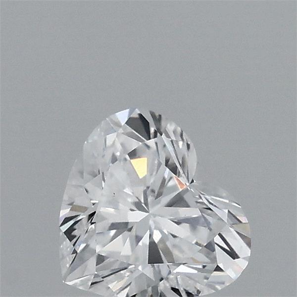0.62 Carat Heart Lab Grown Diamond, Good Polish, D Color, VS1 Clarity