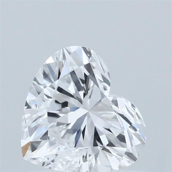 0.88 Carat Heart Lab Grown Diamond, Very Good Polish, D Color, VS1 Clarity