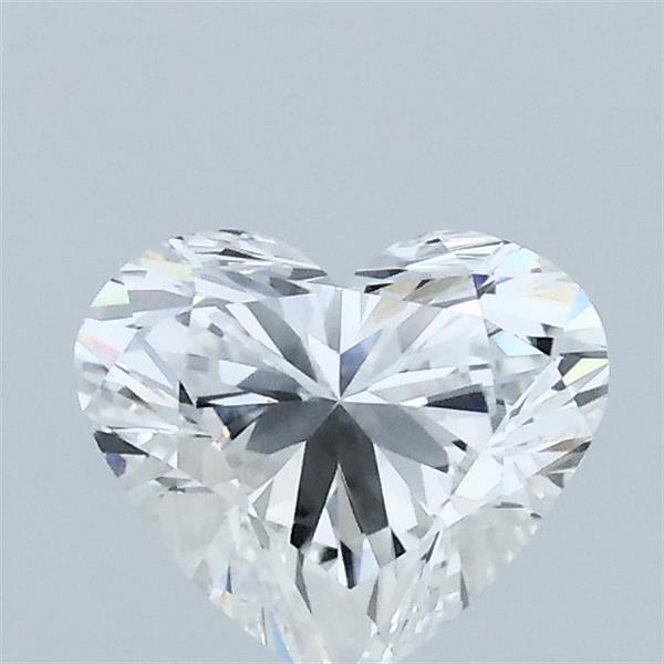 0.92 Carat Heart Lab Grown Diamond, Excellent Polish, E Color, VVS1 Clarity