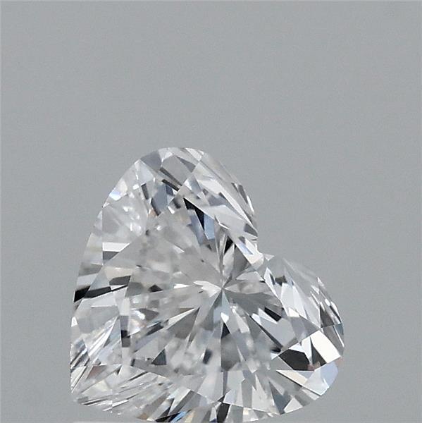 0.94 Carat Heart Lab Grown Diamond, Very Good Polish, D Color, VVS1 Clarity