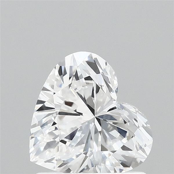 1.00 Carat Heart Lab Grown Diamond, Excellent Polish, D Color, VVS1 Clarity