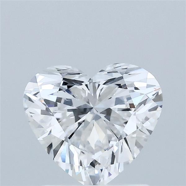 1.01 Carat Heart Lab Grown Diamond, Excellent Polish, D Color, VS2 Clarity