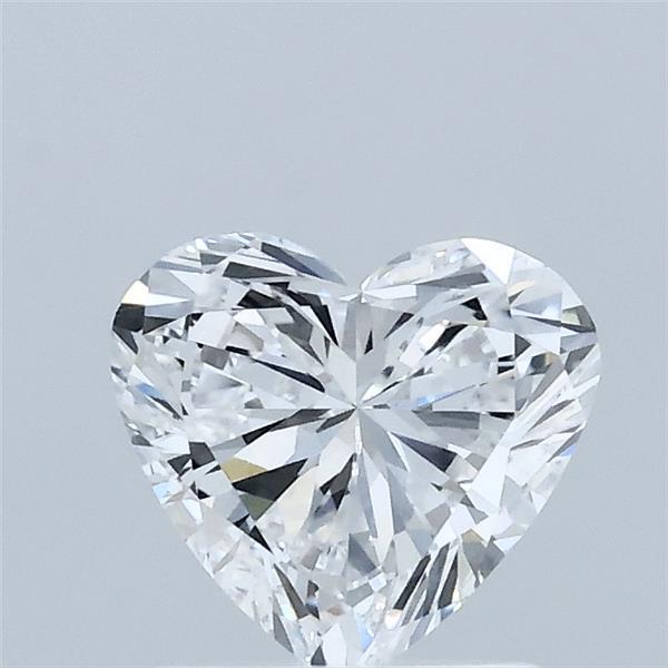 1.01 Carat Heart Lab Grown Diamond, Excellent Polish, D Color, VVS2 Clarity