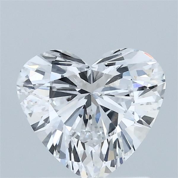 1.03 Carat Heart Lab Grown Diamond, Excellent Polish, D Color, VVS2 Clarity