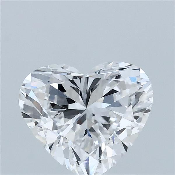 1.03 Carat Heart Lab Grown Diamond, Excellent Polish, E Color, VVS2 Clarity