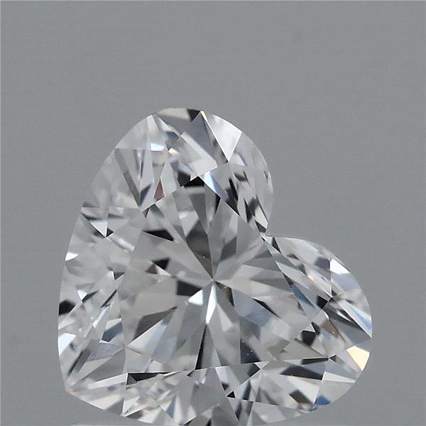 1.08 Carat Heart Lab Grown Diamond, Excellent Polish, D Color, VVS1 Clarity