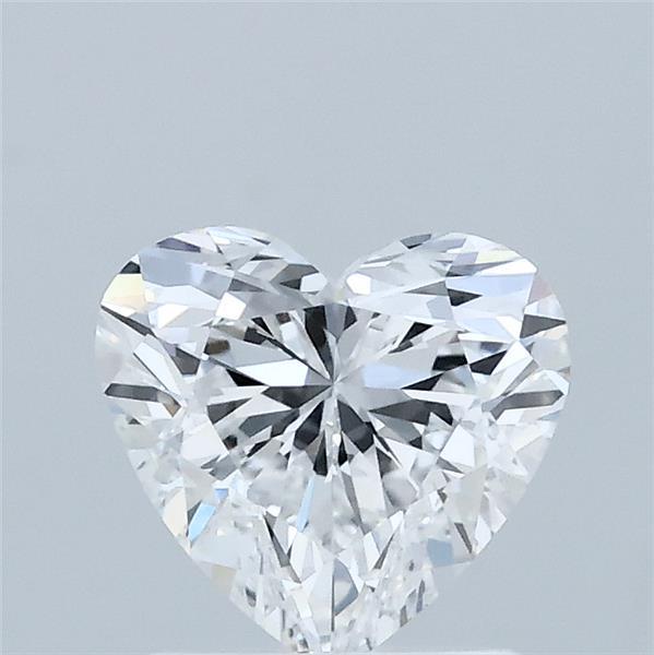 1.09 Carat Heart Lab Grown Diamond, Excellent Polish, D Color, VVS2 Clarity