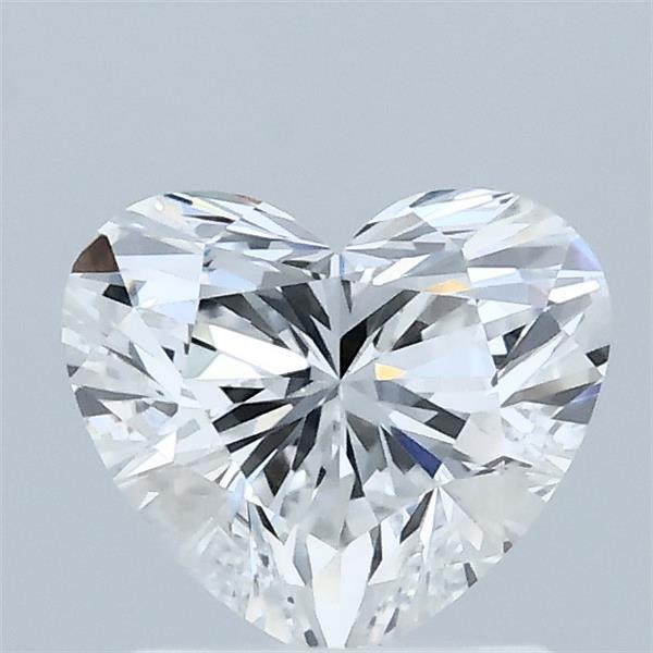 1.10 Carat Heart Lab Grown Diamond, Excellent Polish, D Color, VVS2 Clarity