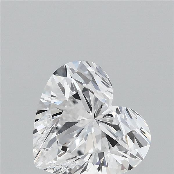 1.42 Carat Heart Lab Grown Diamond, Excellent Polish, D Color, VVS1 Clarity