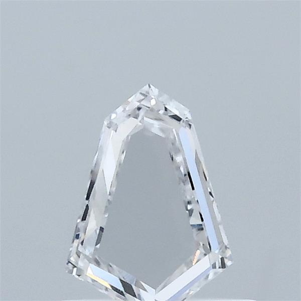 0.42 Carat Hexagonal Step Cut Lab Grown Diamond, Excellent Polish, D Color, VVS2 Clarity