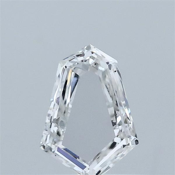 0.43 Carat Hexagonal Step Cut Lab Grown Diamond, Very Good Polish, E Color, VS1 Clarity