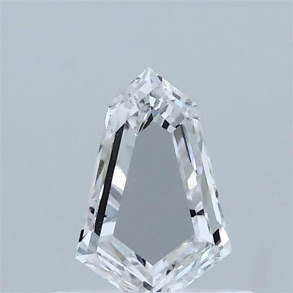 0.45 Carat Hexagonal Step Cut Lab Grown Diamond, Very Good Polish, D Color, VS1 Clarity