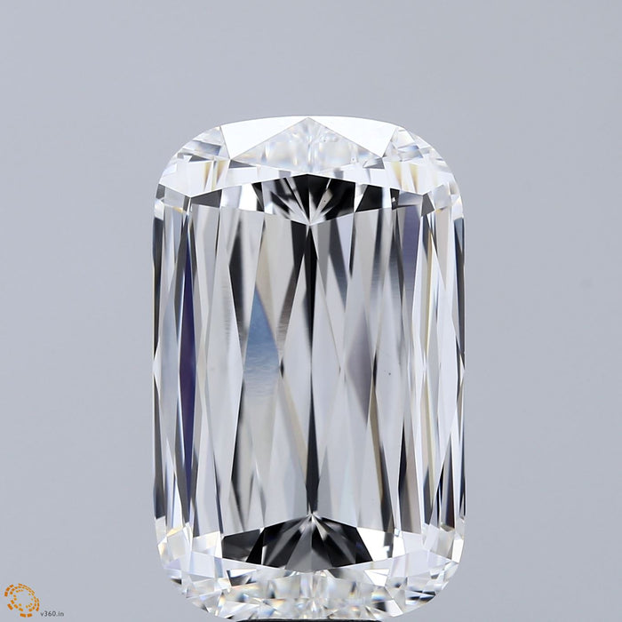 15.42 Carat Long Criss Lab Grown Diamond, Excellent Polish, F Color, VS1 Clarity