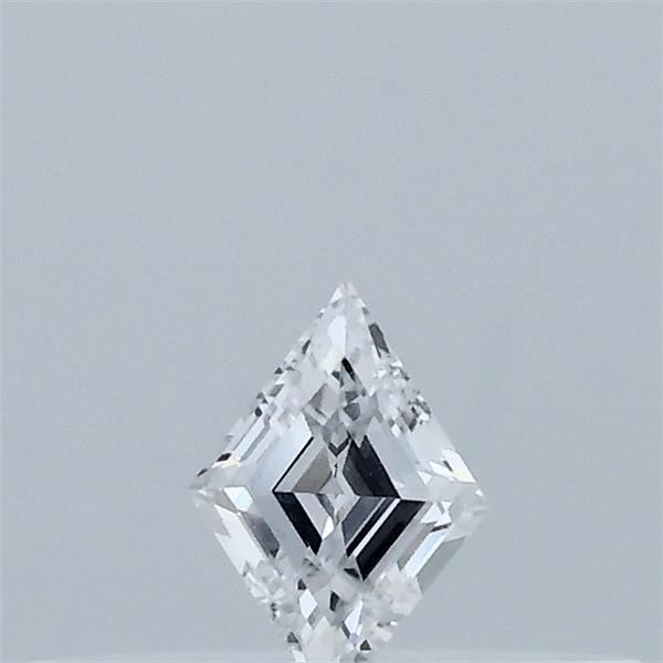 0.08 Carat Lozenge Lab Grown Diamond, Very Good Polish, D Color, VVS2 Clarity