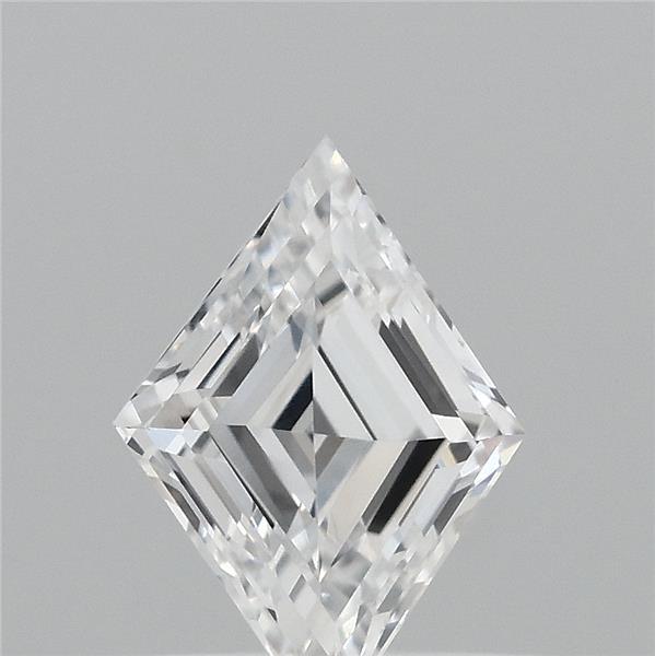 0.49 Carat Lozenge Lab Grown Diamond, Very Good Polish, D Color, VVS2 Clarity