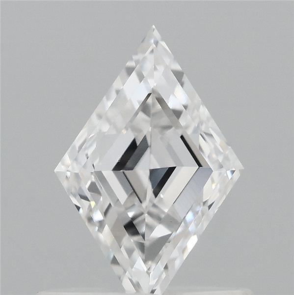 0.79 Carat Lozenge Lab Grown Diamond, Very Good Polish, D Color, VVS2 Clarity