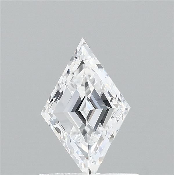 0.83 Carat Lozenge Lab Grown Diamond, Excellent Polish, D Color, VVS2 Clarity