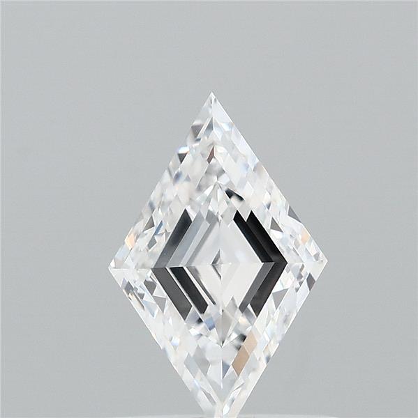 0.88 Carat Lozenge Lab Grown Diamond, Very Good Polish, D Color, VVS2 Clarity