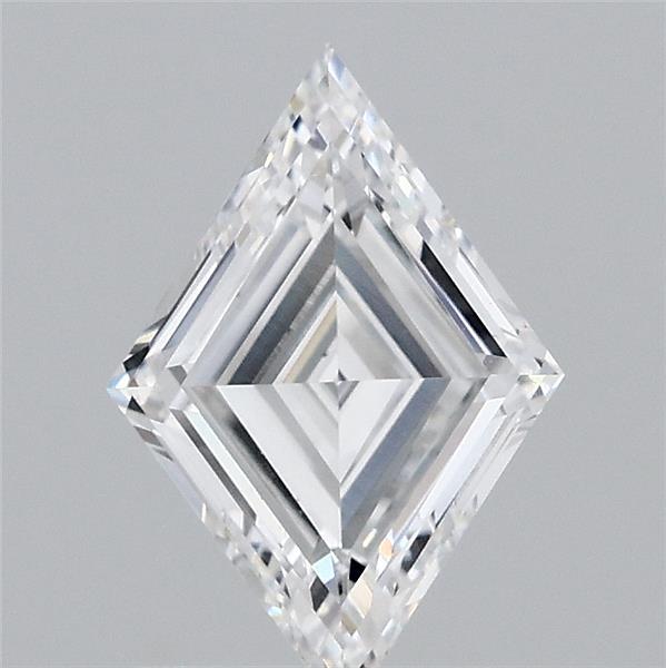 0.95 Carat Lozenge Lab Grown Diamond, Excellent Polish, D Color, VVS2 Clarity