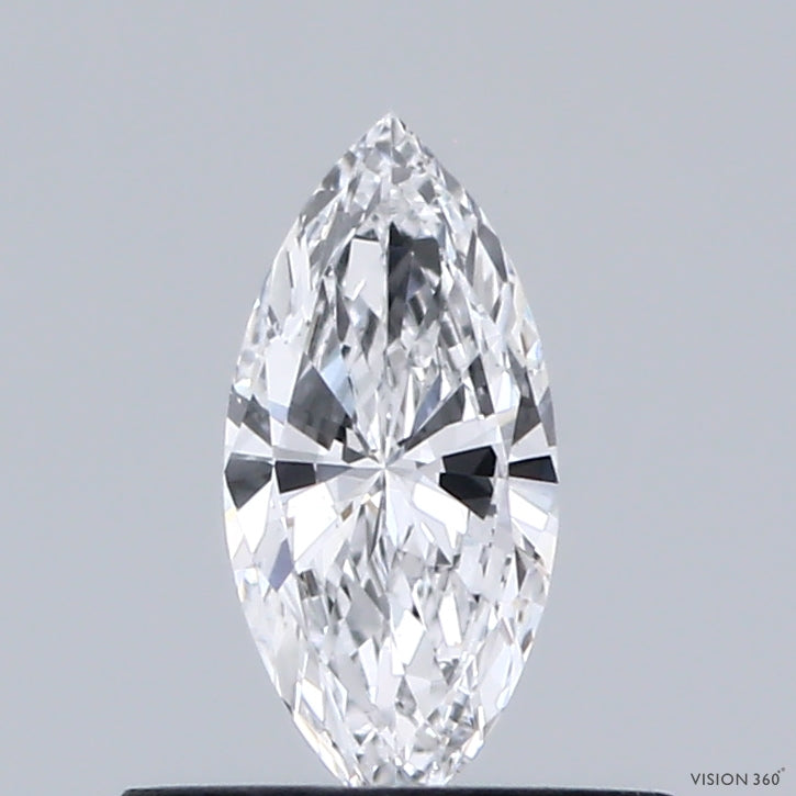 0.32 Carat Marquise Lab Grown Diamond, Very Good Polish, D Color, VS1 Clarity