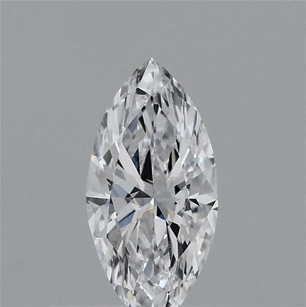 0.37 Carat Marquise Lab Grown Diamond, Very Good Polish, D Color, VVS2 Clarity