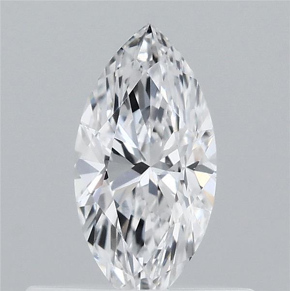 0.38 Carat Marquise Lab Grown Diamond, Very Good Polish, D Color, VVS2 Clarity