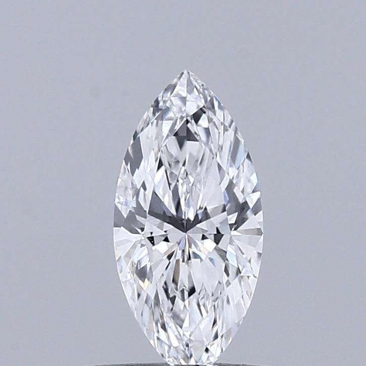 0.38 Carat Marquise Lab Grown Diamond, Very Good Polish, D Color, VVS2 Clarity