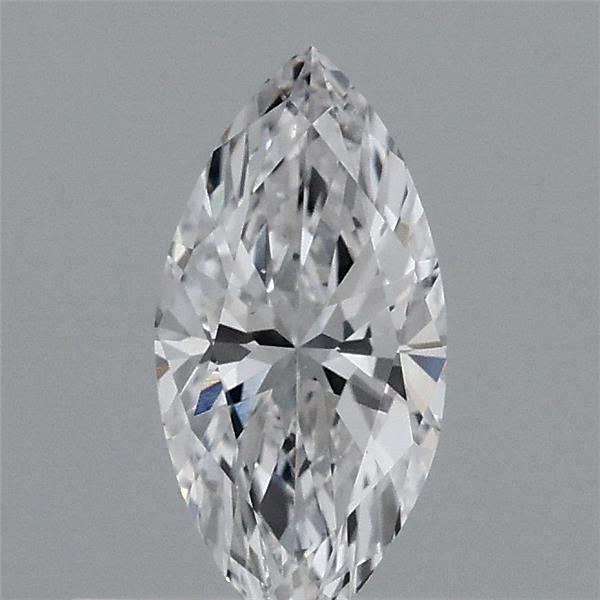 0.39 Carat Marquise Lab Grown Diamond, Excellent Polish, D Color, VVS2 Clarity