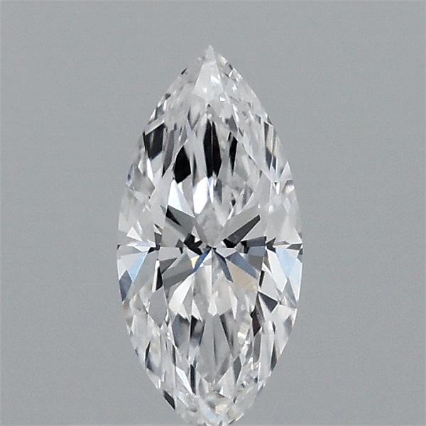 0.41 Carat Marquise Lab Grown Diamond, Very Good Polish, D Color, VVS2 Clarity